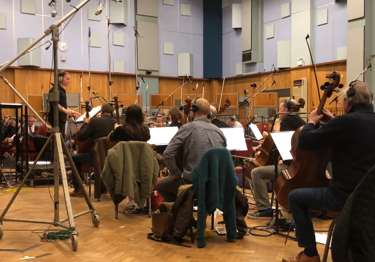 Bryce Jacobs at Abbey Road Studios, London